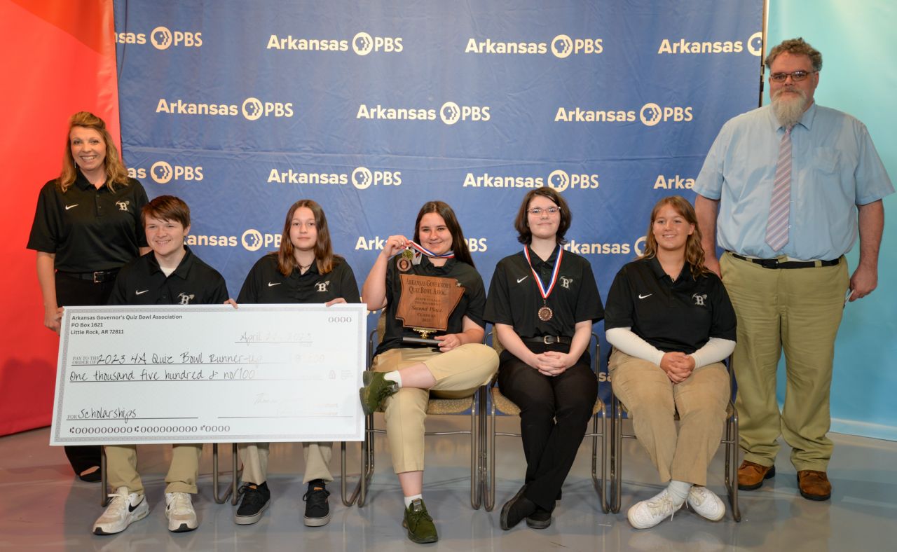 "Arkansas Quiz Bowl 2023" State Champions Arkansas PBS